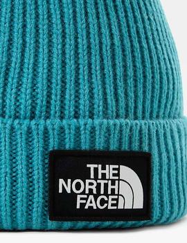 Gorro THE NORTH FACE LOGO BOX CUFFED - STORM BLUE