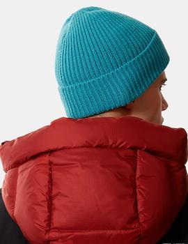 Gorro THE NORTH FACE LOGO BOX CUFFED - STORM BLUE