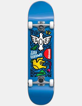 Skate Completo ALMOST SKATEISTAN SKY DOODLE 7,5' - Blue 