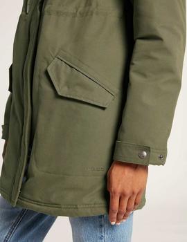 Cazadora Volcom WM LESS IS MORE 5K - Army Green Combo