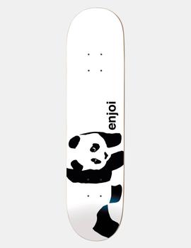 Tabla Skate ENJOI WHITEY PANDA LOGO WIDE R7 8' (Lija GRATIS)