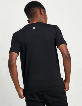 Camiseta 11º JR GRADIENT LOGO - Black