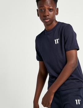 Camiseta Eleven degrees JR CORE SMALL LOGO - Navy