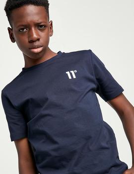 Camiseta Eleven degrees JR CORE SMALL LOGO - Navy