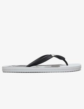 Chanclas SPRAY GRAFFIK WBM - Blanco/Negro Monogram