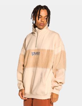 Sudadera GRIMEY Quarter JAZZ THING - Cream