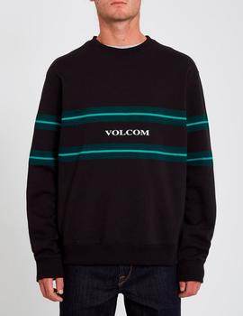 Sudadera Volcom crew ZERO DIVISION - Black