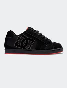 Zapatillas DC NET - Black Red Red