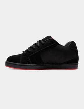 Zapatillas DC NET - Black Red Red