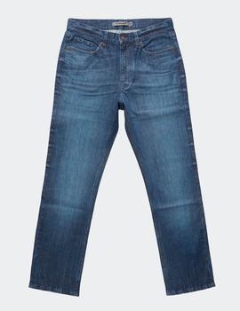 Pantalón WORKER STRAIGHT SIF - Indigo Fade Wash