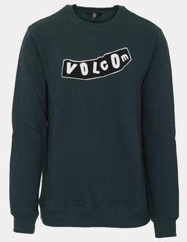 Sudadera VOLCOM Crew SUPPLY STONE - Evergreen