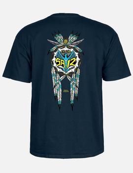 Camiseta POWELL PERALTA STEVE SAIZ TOTEM - Azul Marino