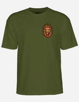 Camiseta POWELL PERALTA SALMAN AGAH LION - Military Green