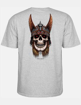 Camiseta POWELL PERALTA ANDY ANDERSON SKULL - At. Heather