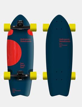 Surf Skate HYDROPONIC FISH 28' x 9,3' - Lunar Navy Red