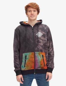 Sudadera Capucha REVERSIBLE HYDROPONIC COOLEST -Tie Dye