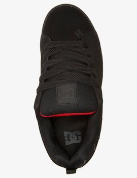 Zapatillas DC SHOES COURT GRAFFIK - Black Red