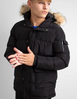 Cazadora ILLUSIVE LONDON PUFF PARKA - BLACK