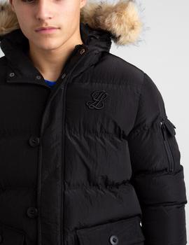 Cazadora ILLUSIVE LONDON PUFF PARKA - BLACK