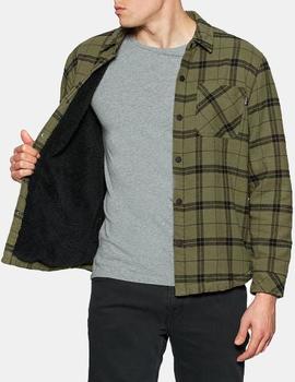 Camisa HURLEY SANTA CRUZ SHERPA LINED - Medium Olive