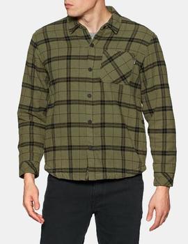 Camisa HURLEY SANTA CRUZ SHERPA LINED - Medium Olive