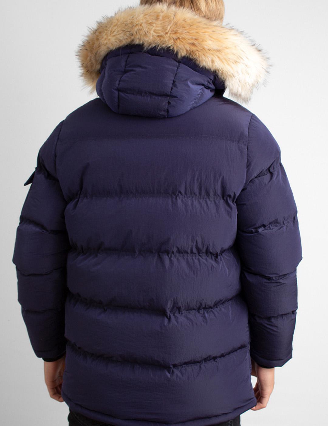 Cazadora ILLUSIVE LONDON PUFF PARKA - NAVY