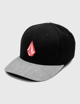 Gorra VOLCOM FULL STONE HTHR XFIT - Flame Red