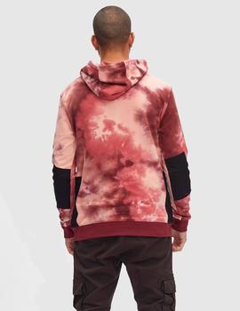 Sudadera Capucha HYDROPONIC PCH NOMADS -Tie Dye Wine