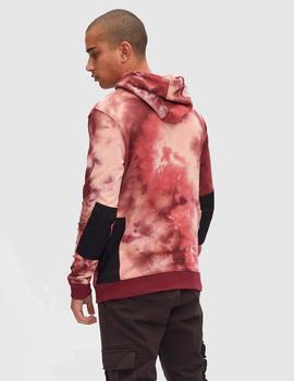 Sudadera Capucha HYDROPONIC PCH NOMADS -Tie Dye Wine