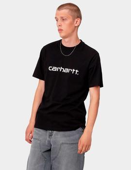 Camiseta Carhartt SCRIPT - Negro/Blanco