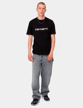 Camiseta Carhartt SCRIPT - Negro/Blanco