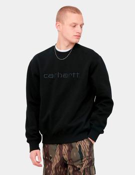 Sudadera Crew CARHARTT SWEAT - Black / Black