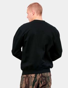 Sudadera Crew CARHARTT SWEAT - Black / Black