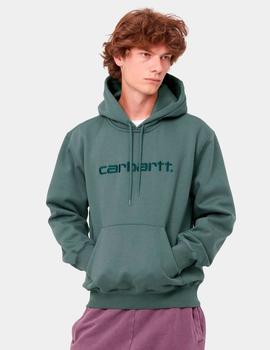 Sudadera Capucha CARHARTT SWEAT - Eucalyptus / Frasier