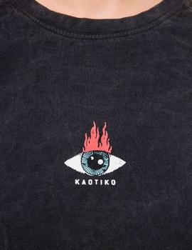 Camiseta KAOTIKO MOON SPHYNZX- Negro