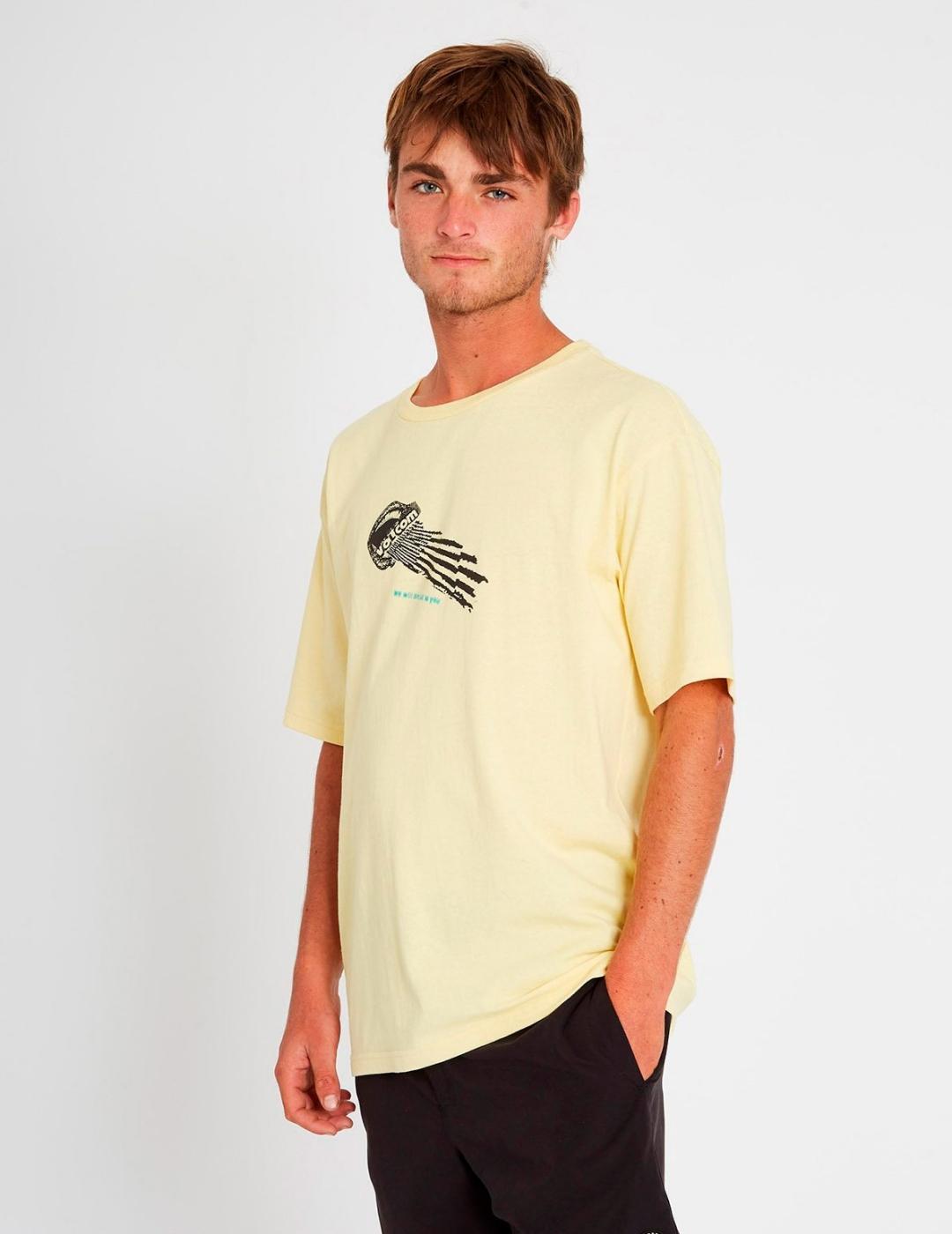 Camiseta VOLCOM STONE FACE - Dawn Yellow