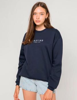 Sudadera Kaotiko Crew ABBY - Marino