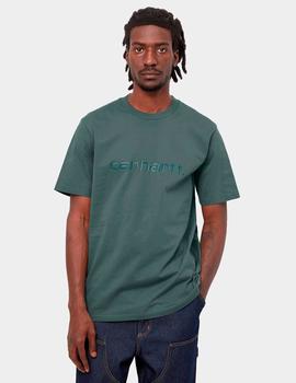 Camiseta CARHARTT SCRIPT - Eucalyptus / Frasier
