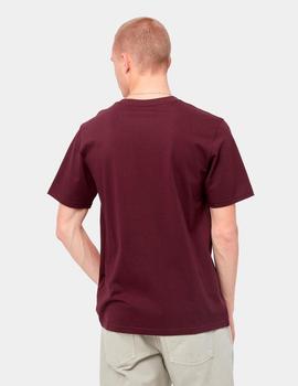 Camiseta CARHARTT POCKET - Wine