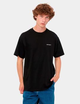 Camiseta CARHARTT SCRIPT EMBROIDERY - Black White