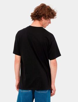 Camiseta CARHARTT SCRIPT EMBROIDERY - Black White