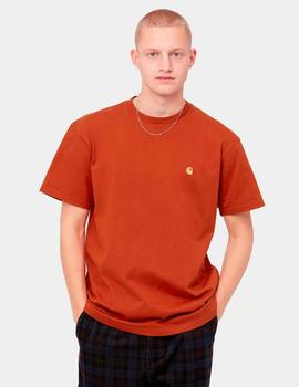 Camiseta CARHARTT CHASE - Copperton Gold