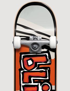 Skate Completo OG TIGER STRIPE YTH 7' - Red Orange