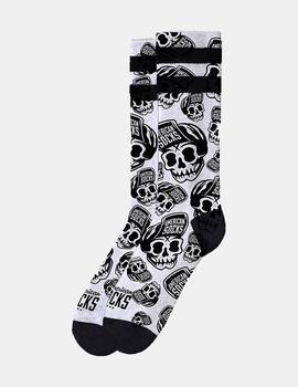 Calcetines MID HIGH - SKATER SKULL