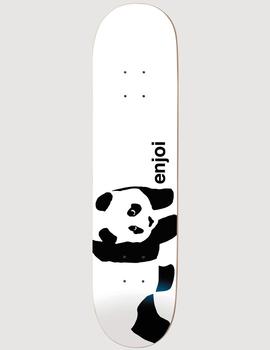 Tabla Skate ENJOI WHITEY PANDA LOGO 8,25'  (Lija gratis)