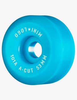 Ruedas Skate MINI LOGO A-CUT 53mm - 101a - Azul (4 ruedas)