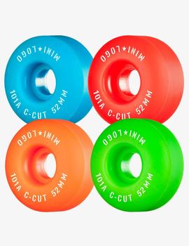 Ruedas Skate MINI LOGO C-CUT 52mm - 101a - Multi (4 Ruedas)