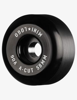 Ruedas Skate MINI LOGO A-CUT 58mm - 90a - Black (4 Ruedas)