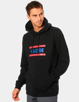 Sudadera Capucha GLOBE RELAX  - Black