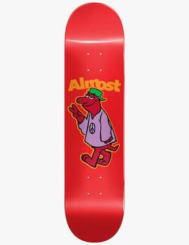 Tabla Skate ALMOST PEACE OUT HYB 8.125' - Red (Lija gratis)